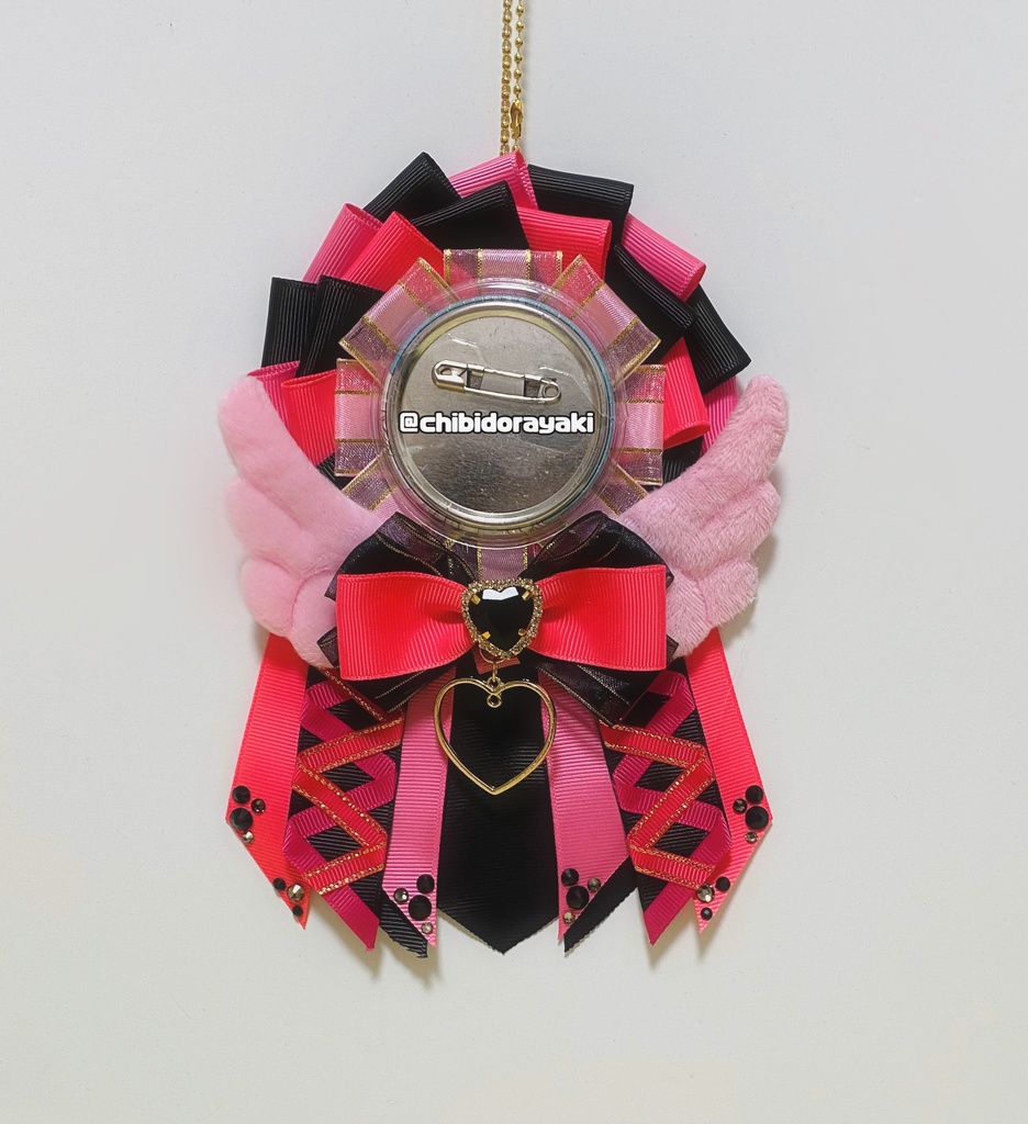 缶バッジ用ロゼット ロゼット オーダー オーダーロゼット 痛ロゼット ロゼットオーダー 5