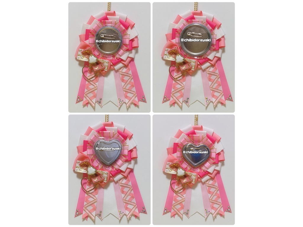 缶バッジ用ロゼット ロゼット オーダー オーダーロゼット 痛ロゼット ロゼットオーダー 6