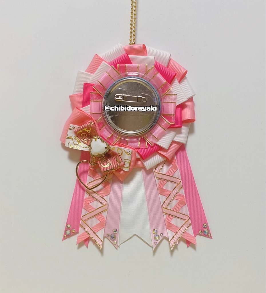 缶バッジ用ロゼット ロゼット オーダー オーダーロゼット 痛ロゼット ロゼットオーダー 6