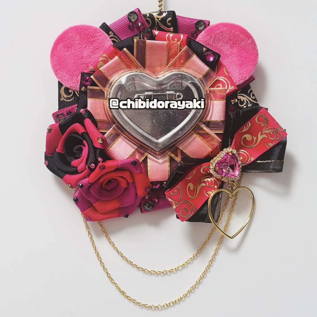 缶バッジ用ロゼット ロゼット オーダー オーダーロゼット 痛ロゼット ロゼットオーダー