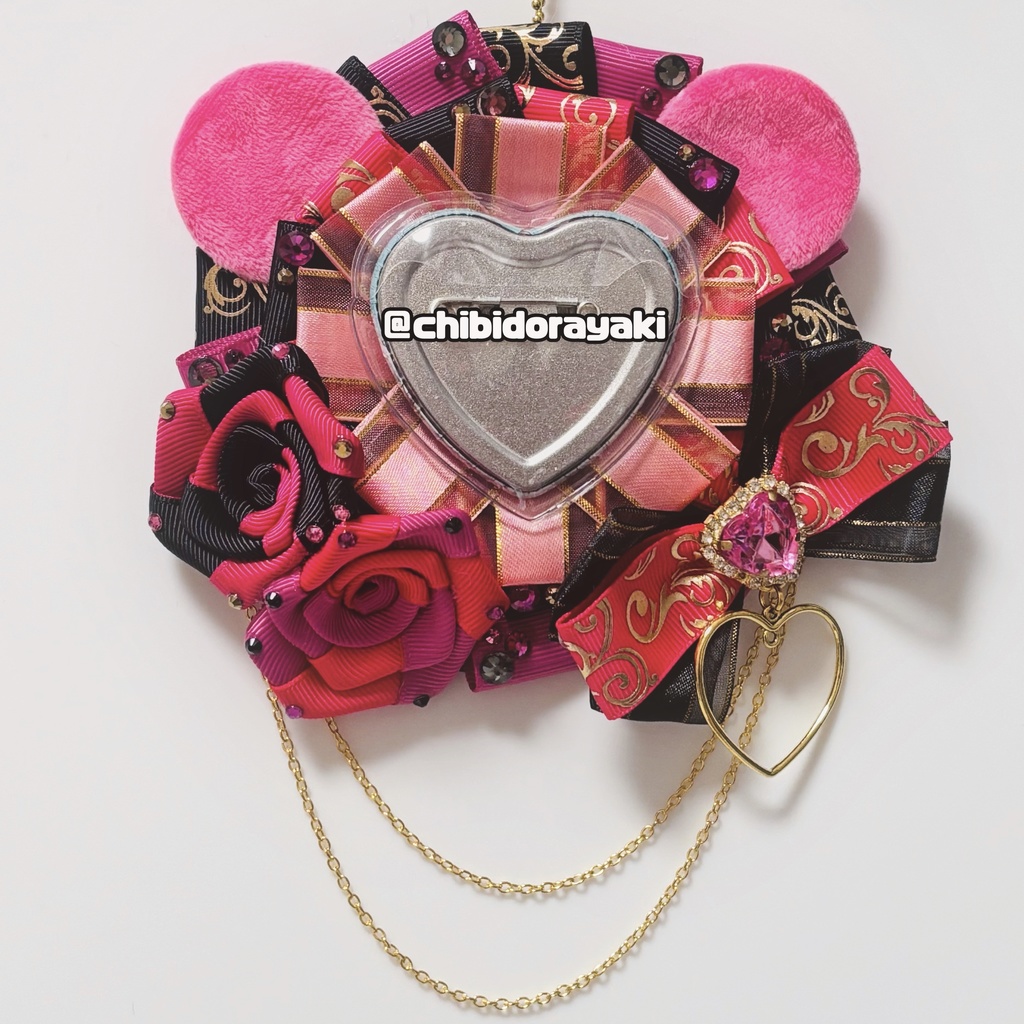 缶バッジ用ロゼット ロゼット オーダー オーダーロゼット 痛ロゼット ロゼットオーダー