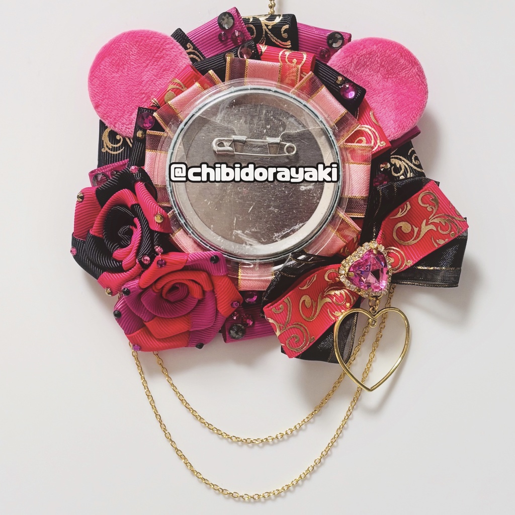 缶バッジ用ロゼット ロゼット オーダー オーダーロゼット 痛ロゼット ロゼットオーダー