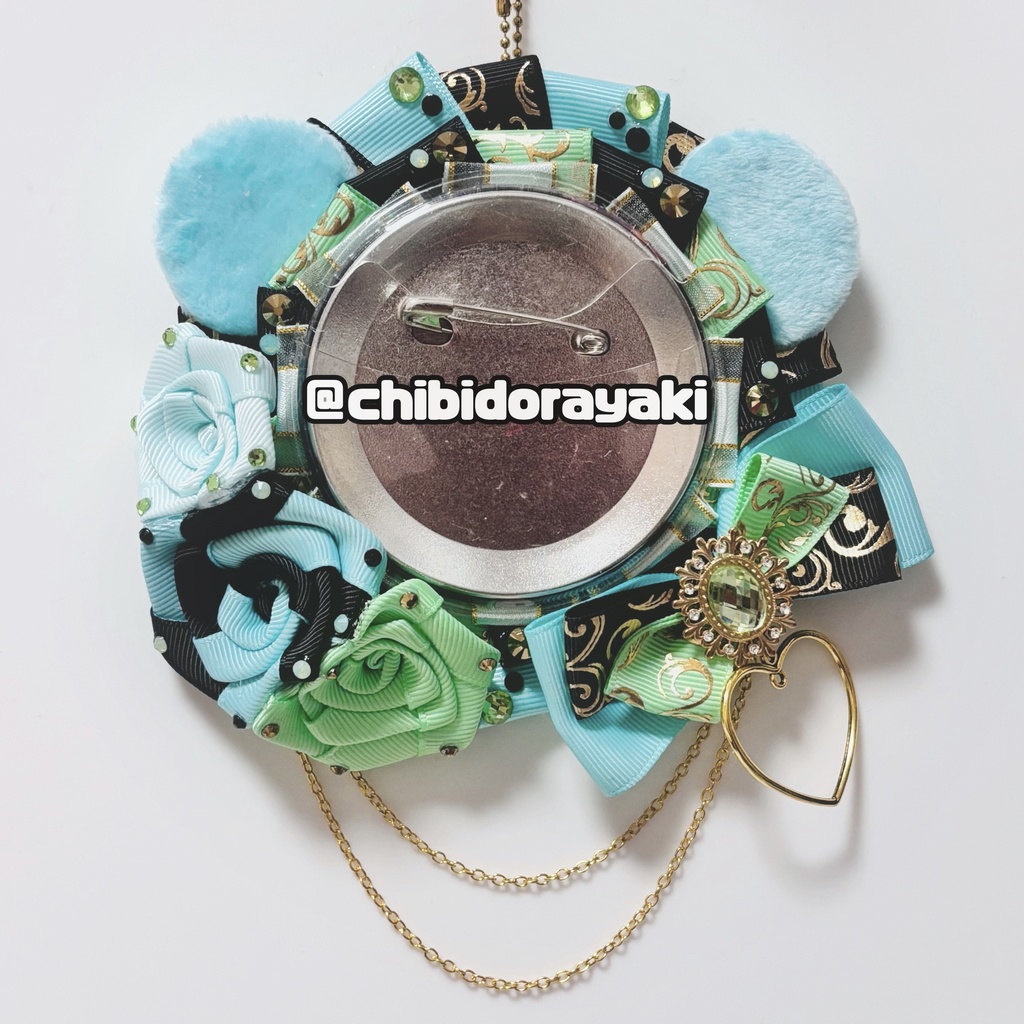 缶バッジ用ロゼット ロゼット オーダー オーダーロゼット 痛ロゼット ロゼットオーダー