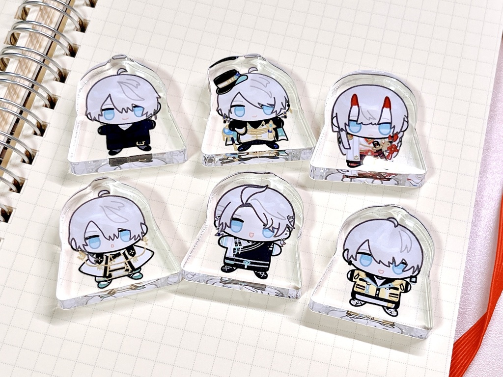 未発見ぱぺアクリルブロック / ダイカットステッカー