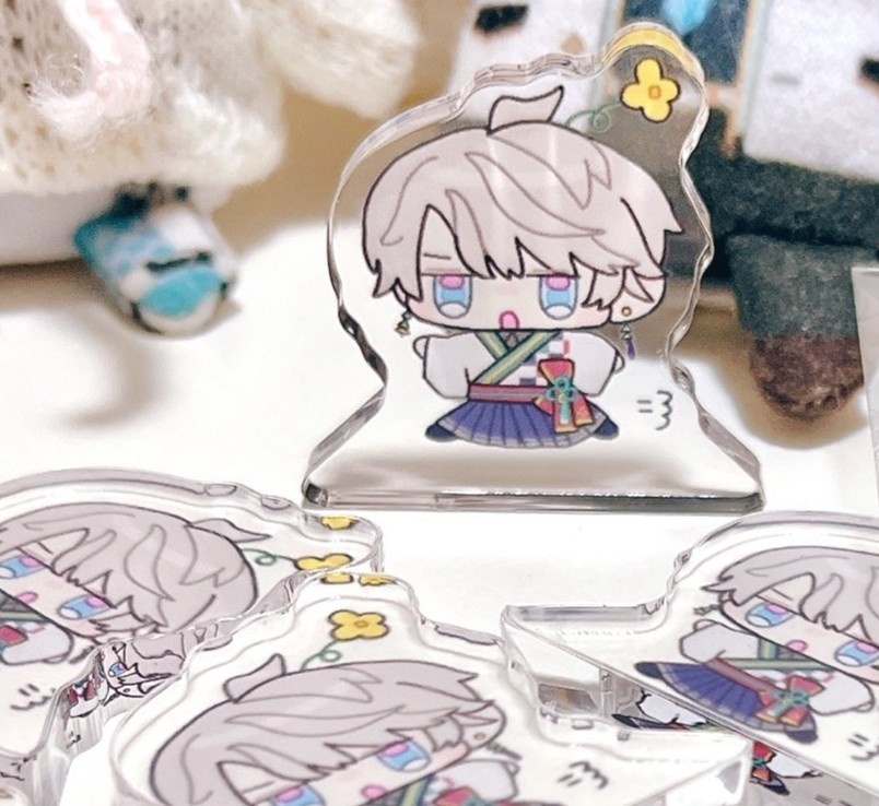 かいださん駆けつけアクリルブロック