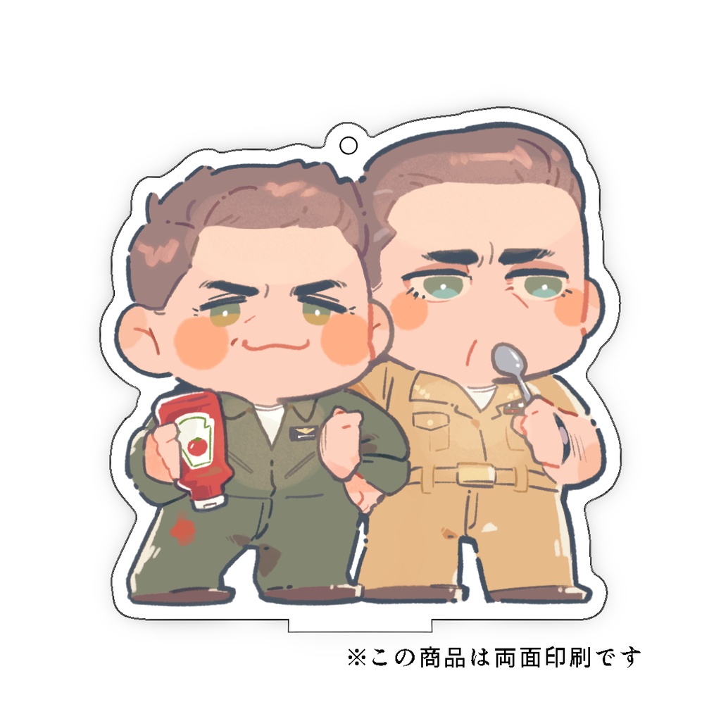 ランチアクスタ【両面印刷】