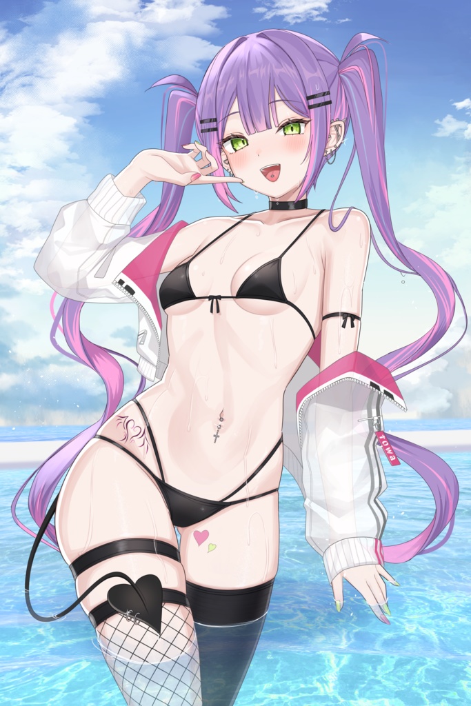 常闇トワ A5 アクリルプレート