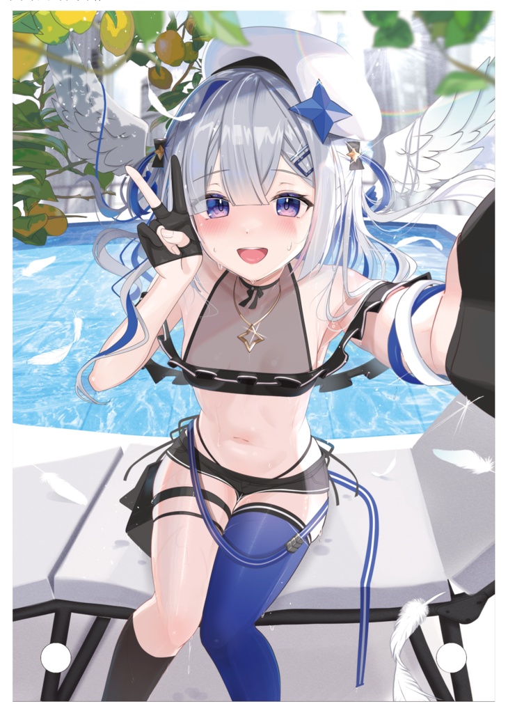 [c107]天音かなた A5アクリルプレート