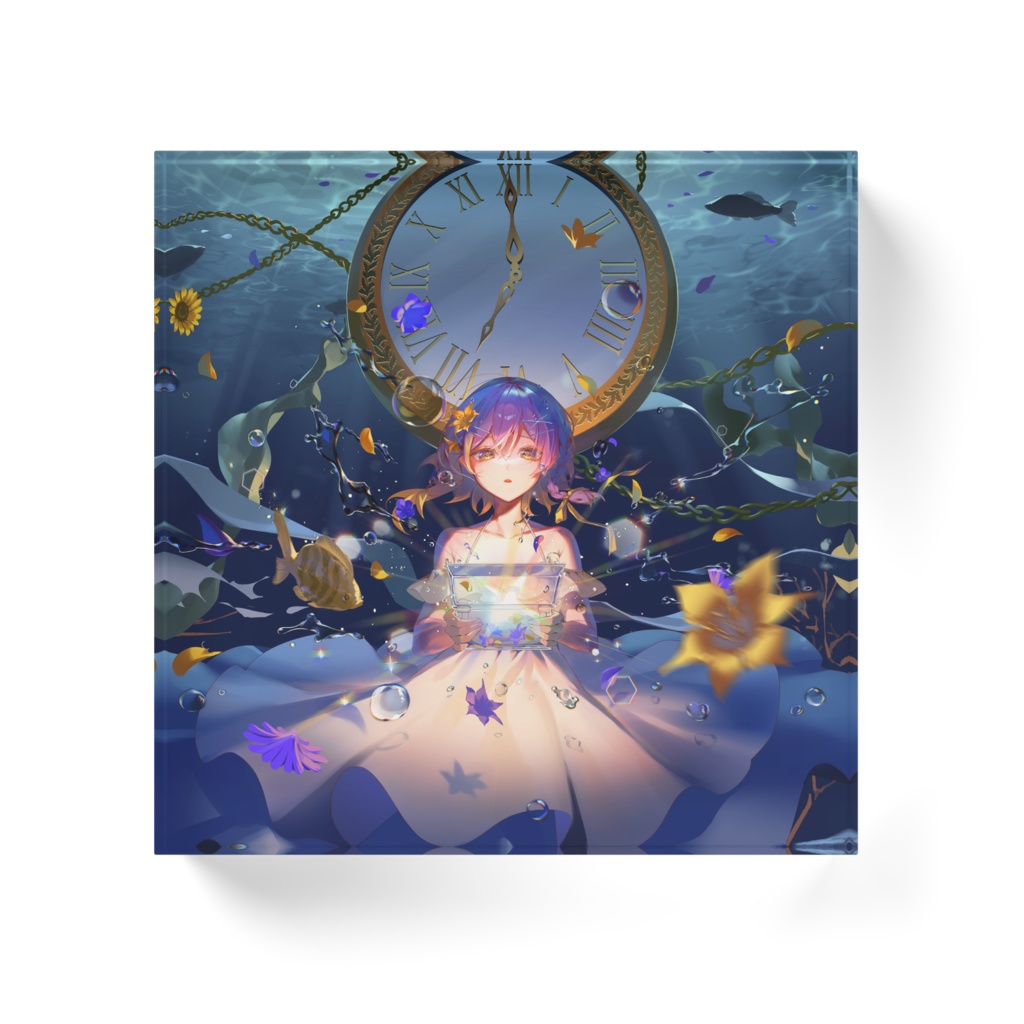 『パンドラブルー』アクリルブロック