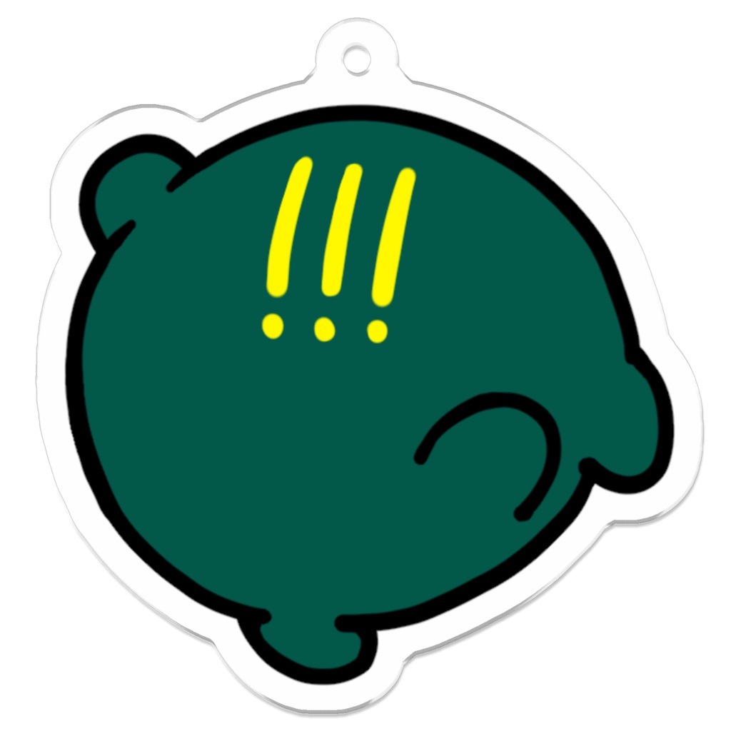 まりもにーさんアクリルキーホルダー(50x50mm)