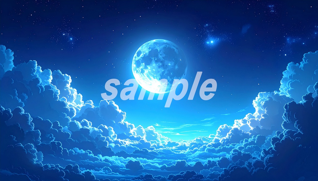 【背景イラスト】空 100枚+α 16:9