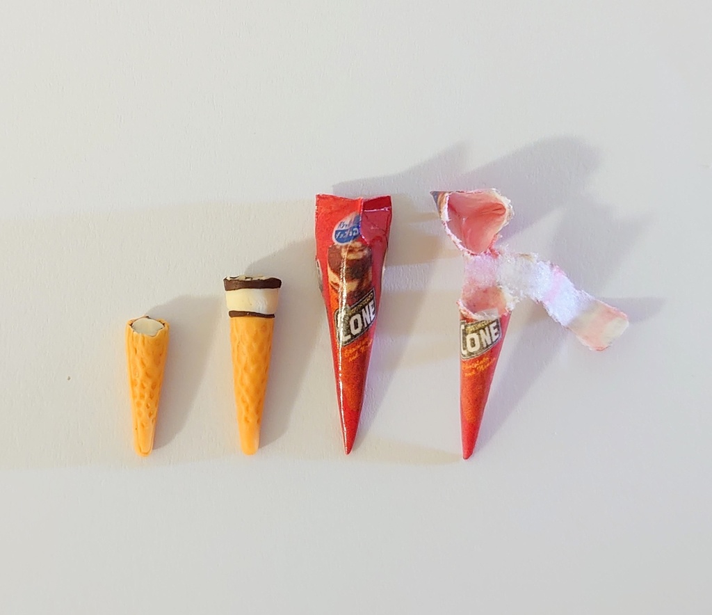 コーンアイス4点セット