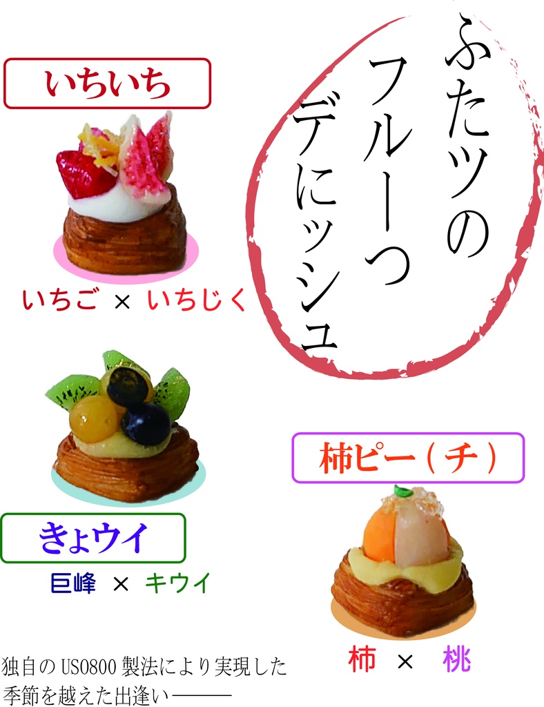 フルーツデニッシュ いちいち