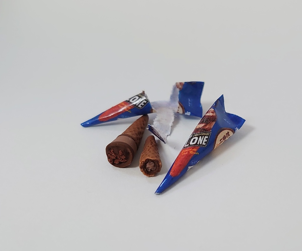 コーンアイス チョコ