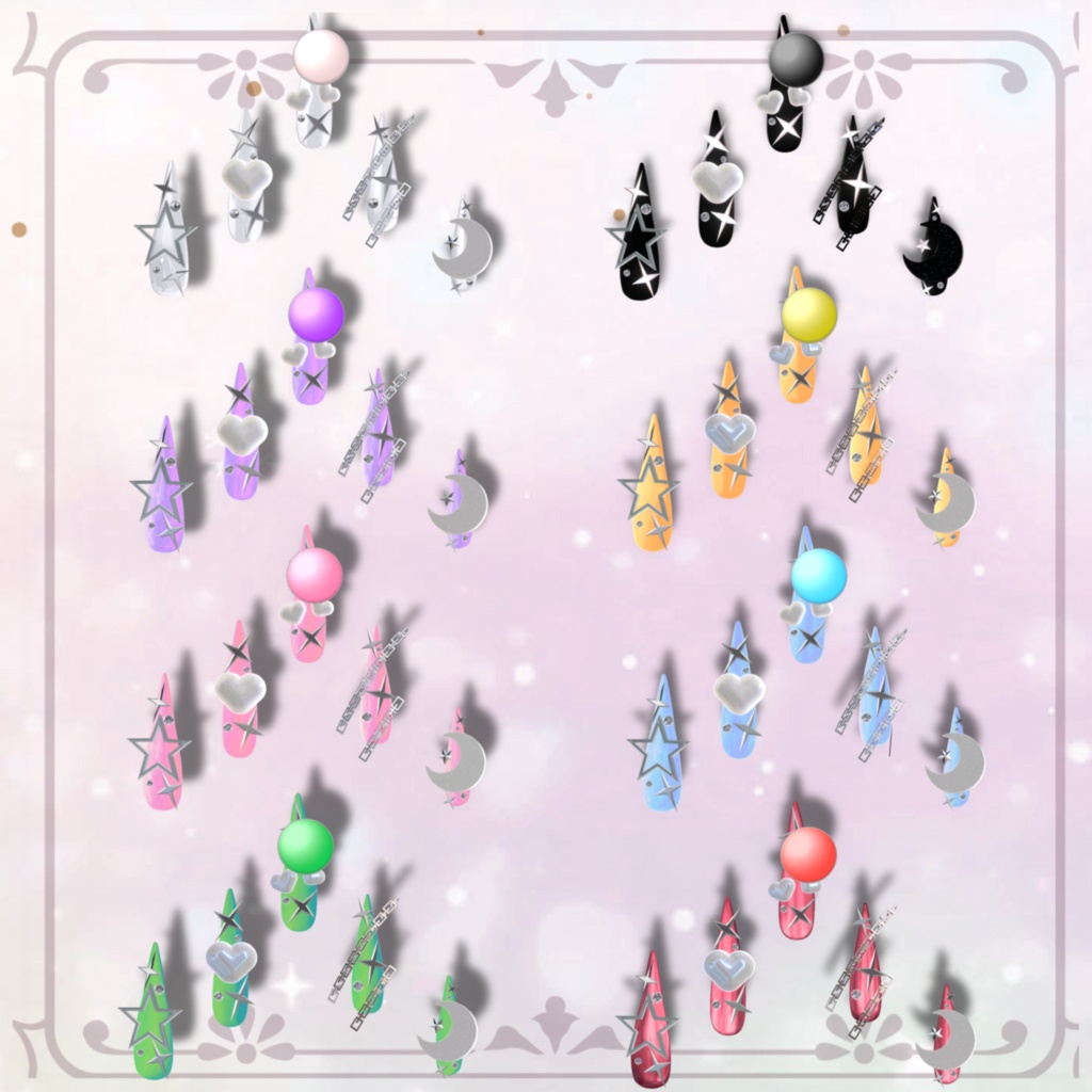 揺れる!触れる!Balloon Nail🎈【MA対応】