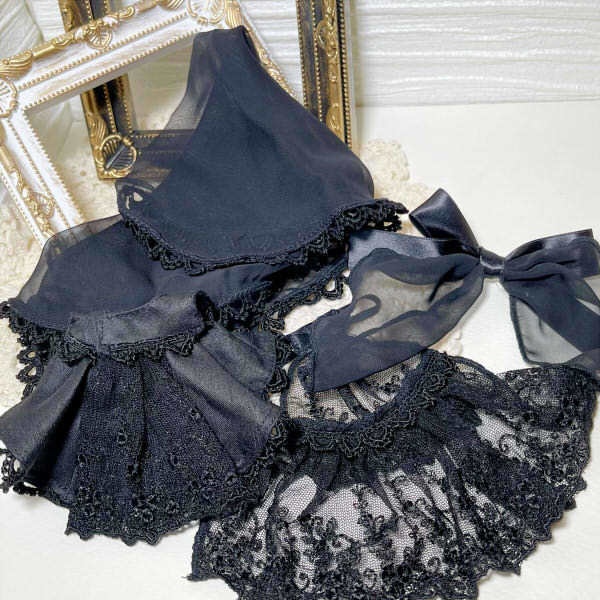 【頒布終了】黒ドレスセット・白ドレスセット