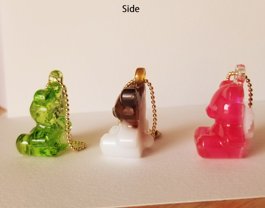 ドリンクくまキーホルダー