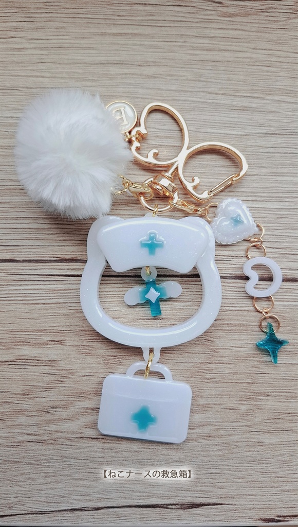 ナースてんしキーホルダー❄スノーウィンターver❄
