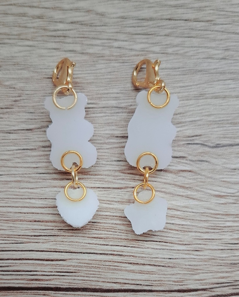 しゃりしゃりグミ風テディベアチャーム