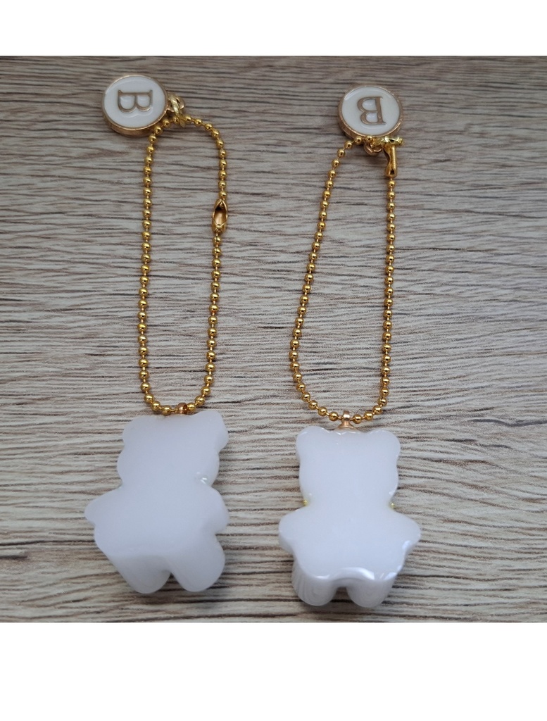 おめかしスノーベアキーホルダー