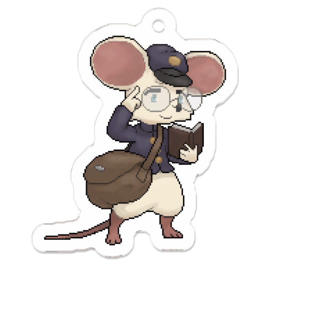 ほしとぼモンスターシリーズvol.1 ガリベンネズミ アクリルキーホルダー