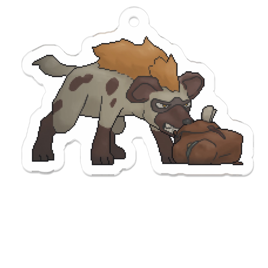 ほしとぼモンスターシリーズvol.1 リュックハイエナ アクリルキーホルダー