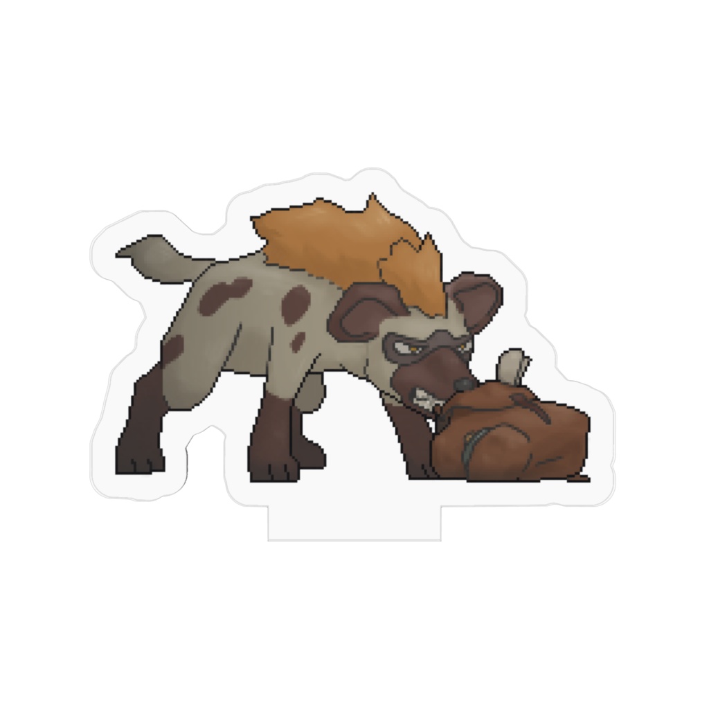 ほしとぼモンスターシリーズvol.1 リュックハイエナ アクリルフィギュア