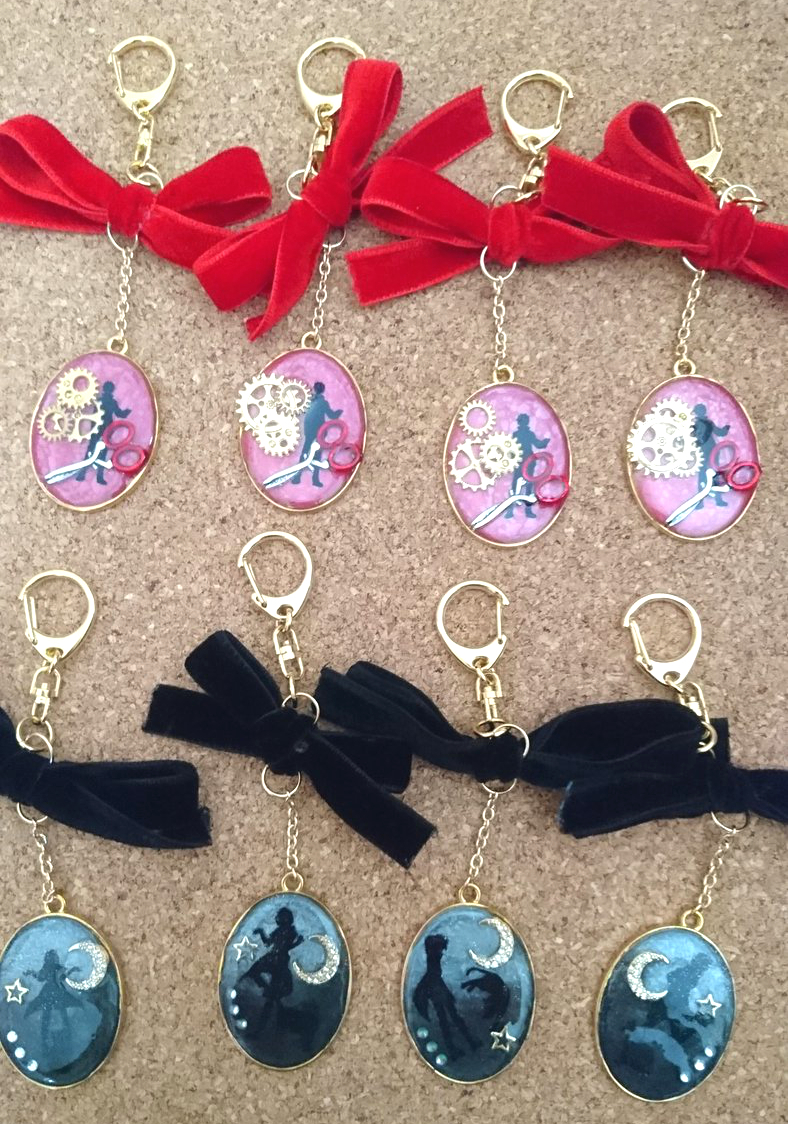 レジンキーホルダー