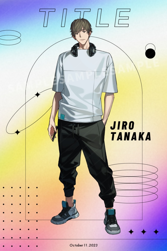 【無料/有料】シンプルな立ち絵ディスプレイ素材vol.1【TRPG】