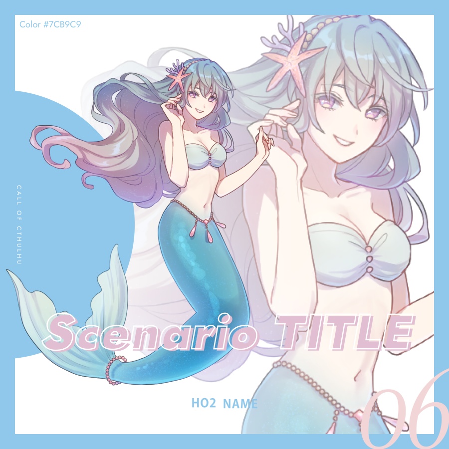 【TRPG/CoC】シンプルな立ち絵ディスプレイ素材vol.2 SPLL:E190339