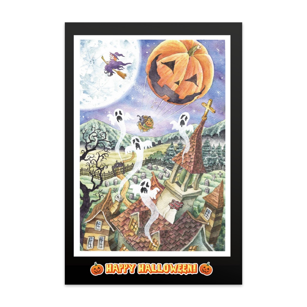 ハロウィン ポストカード(10枚入り)