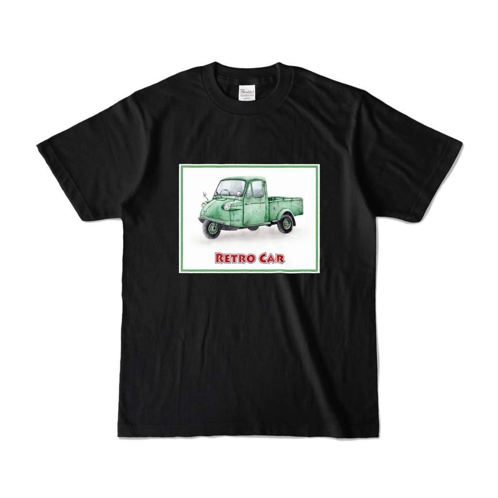RETRO CAR　Tシャツ（ブラック）