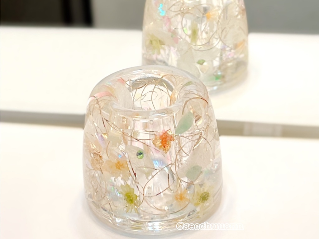 源氏兄弟ハーバリウム歯ブラシスタンド【髭切・膝丸】