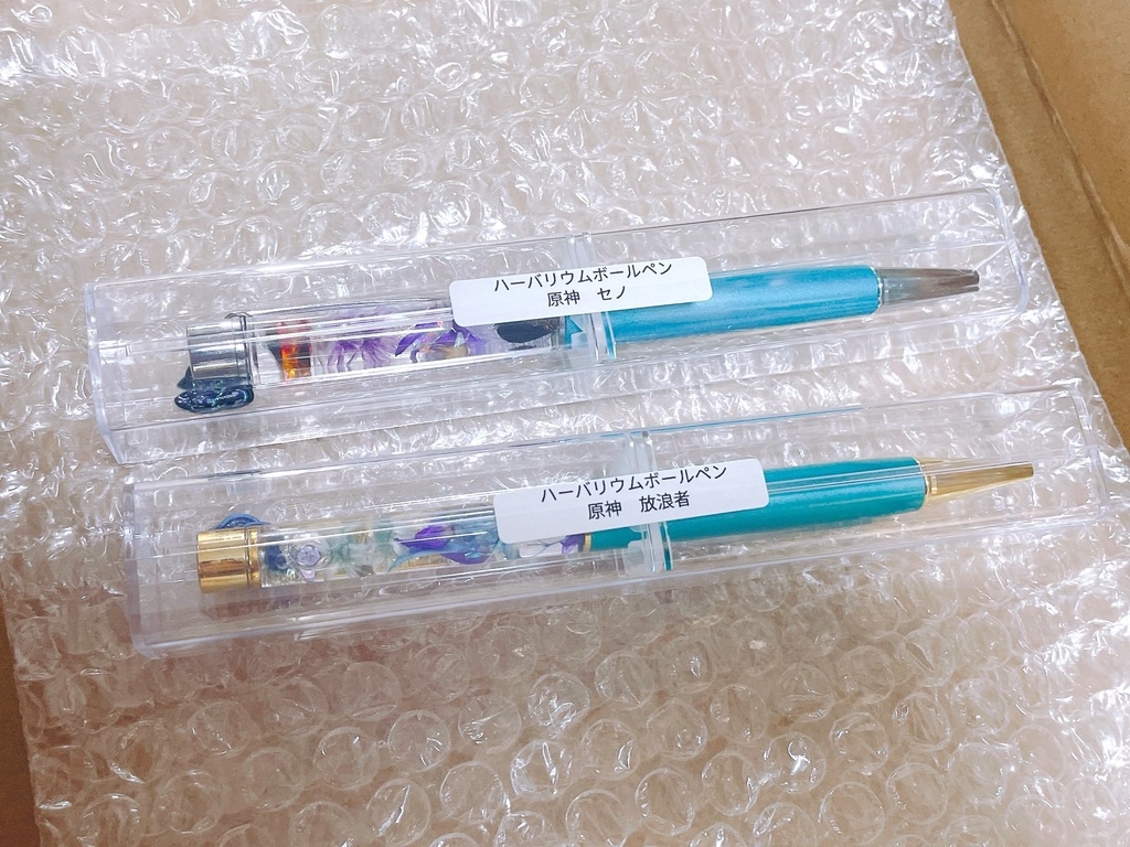 ハーバリウムボールペン【アルハイゼン、カーヴェ、ティナリ、セノ、放浪者】