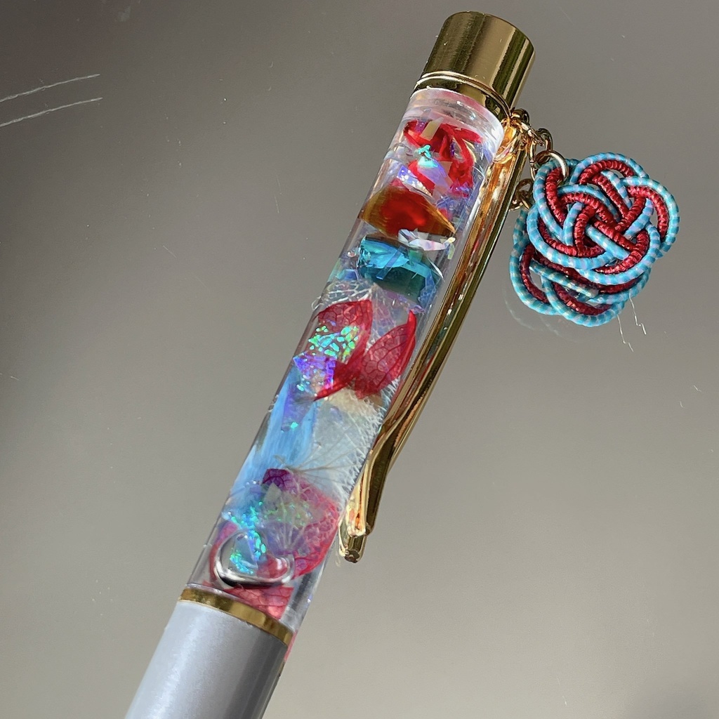 ハーバリウムボールペン【蛍、空、ガイア、ディルック、タルタリヤ】