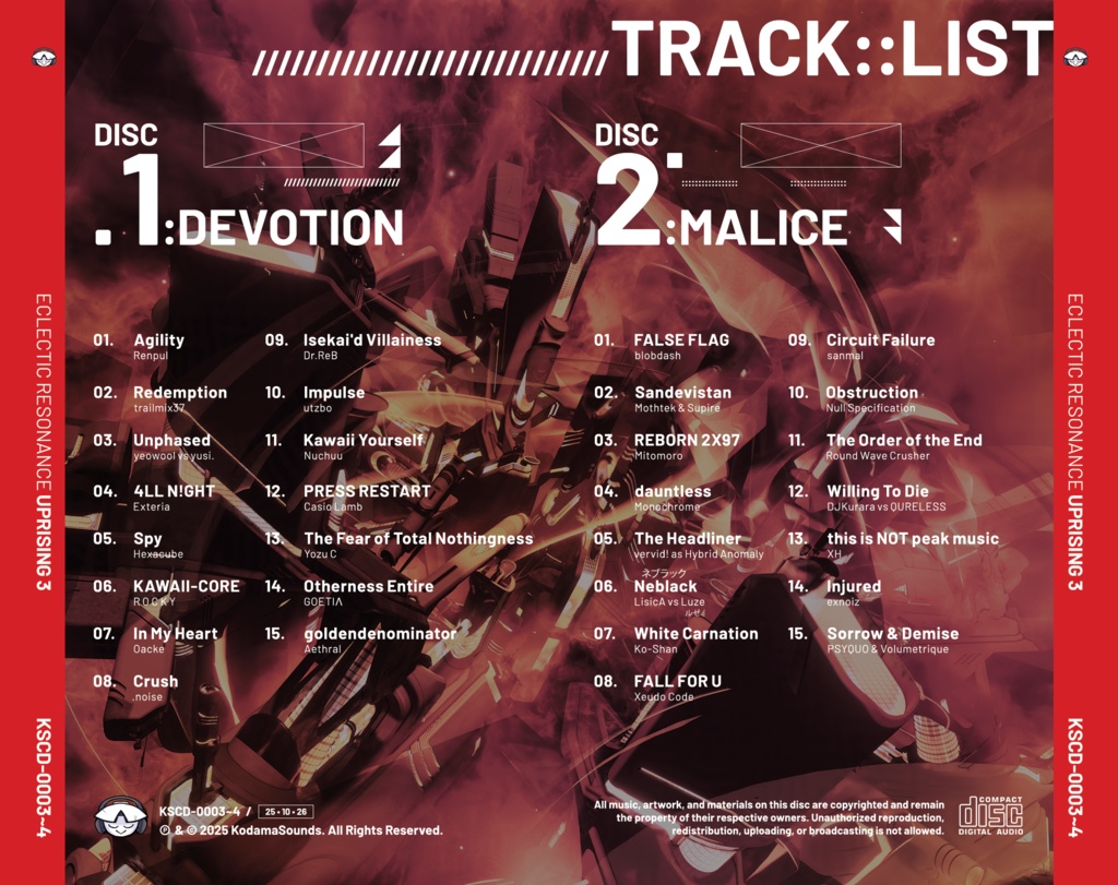 ECLECTIC RESONANCE UPRISING 3