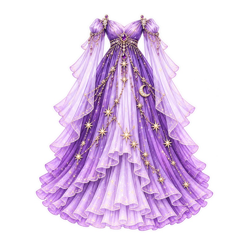 2月の誕生石 アメジスト|デジタルステッカー11枚|February Amethyst