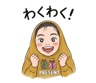 かぶりこちゃん スタンプ素材 vol.2-①
