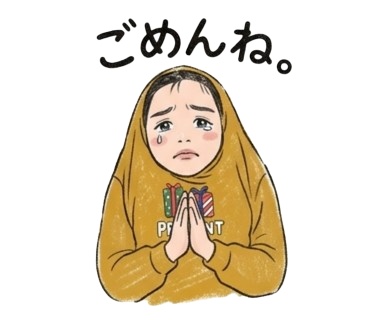 かぶりこちゃん スタンプ素材 vol.2-⑧