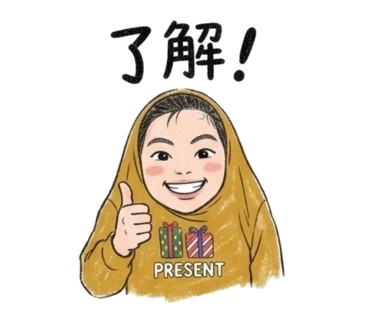 かぶりこちゃん スタンプ素材 vol.3-①