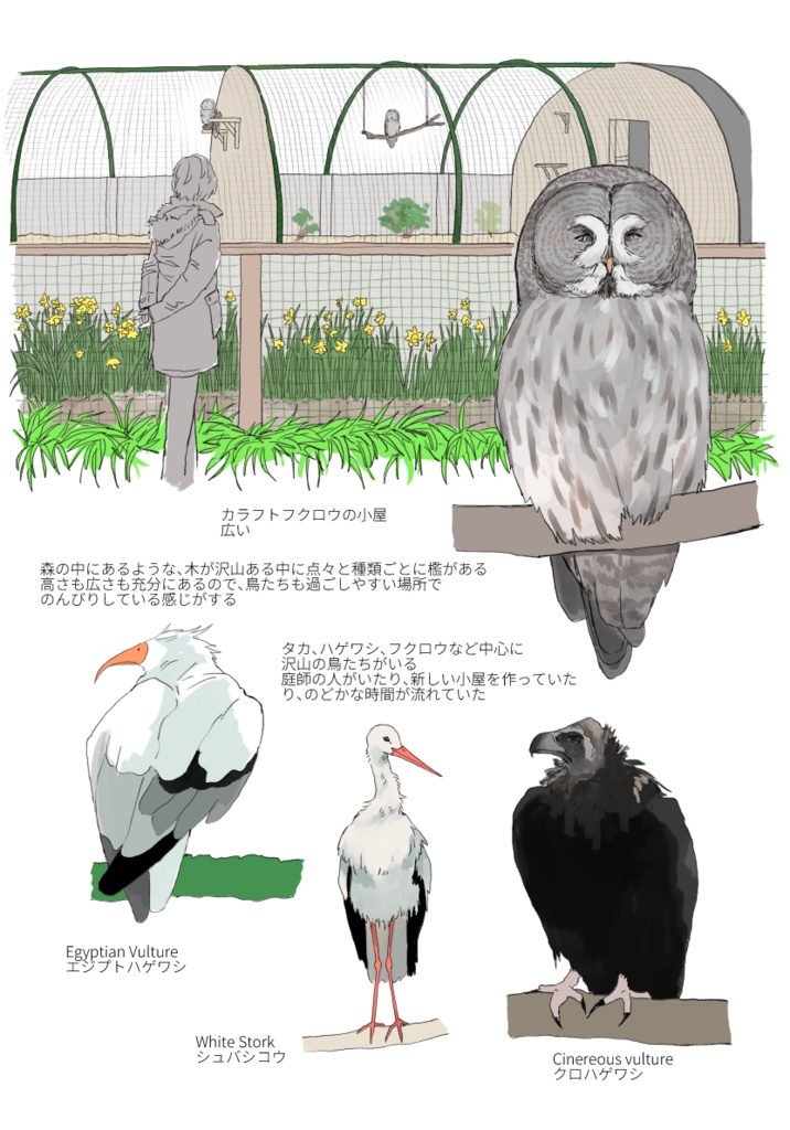 イギリス旅行絵日記