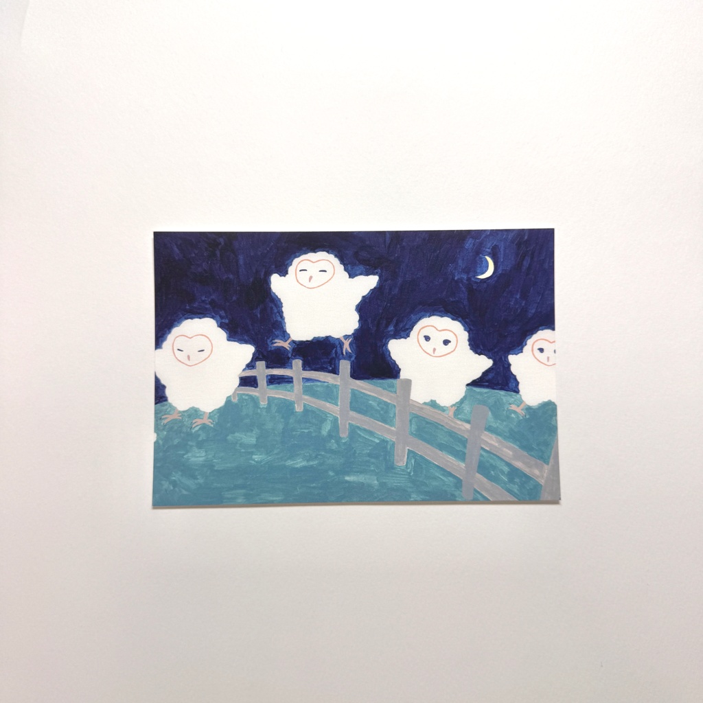 for sleepless nights　ポストカード