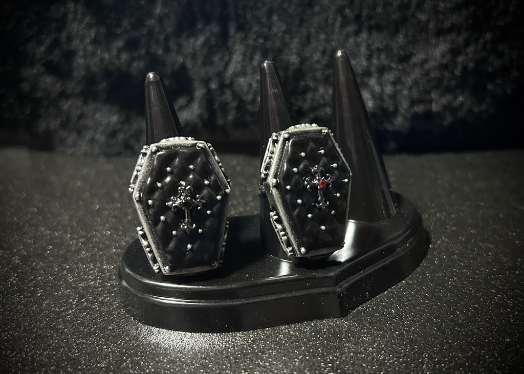 棺桶リング <タナトスブラック>