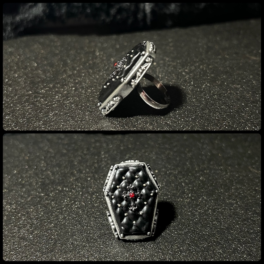 棺桶リング <タナトスブラック>