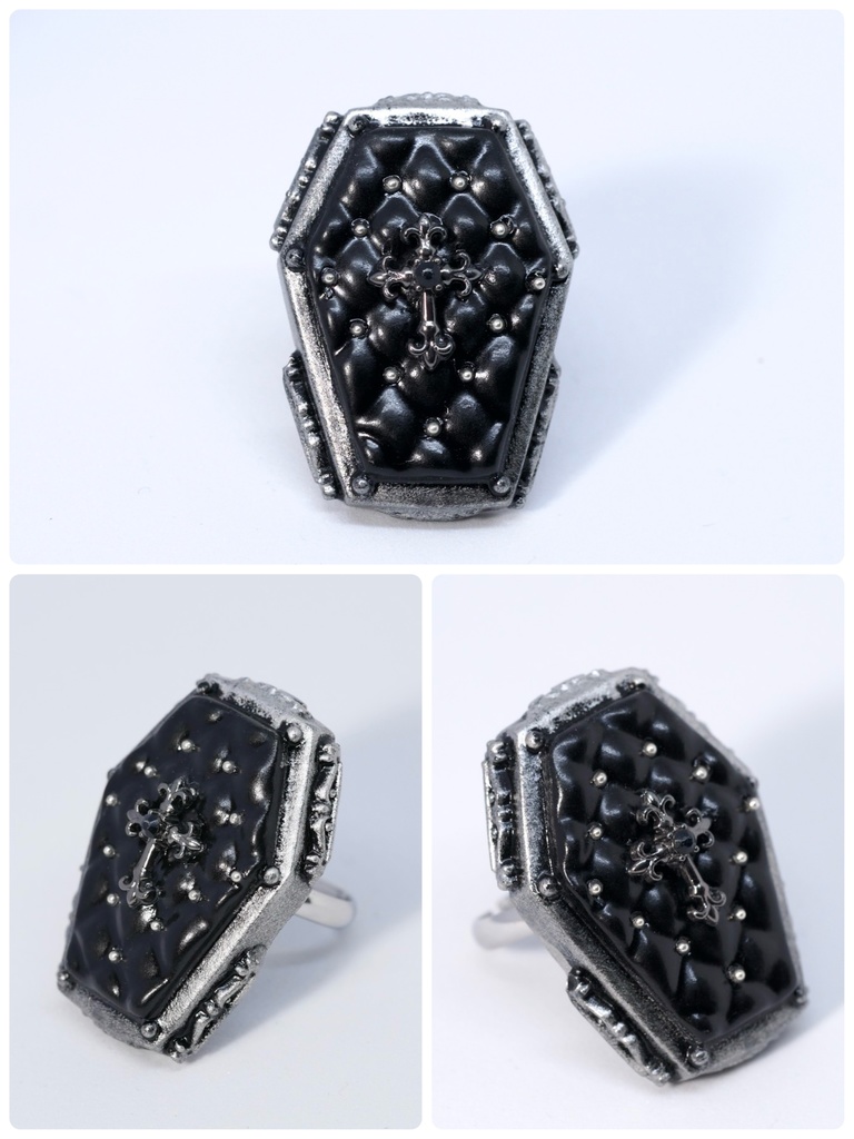 棺桶リング <タナトスブラック>