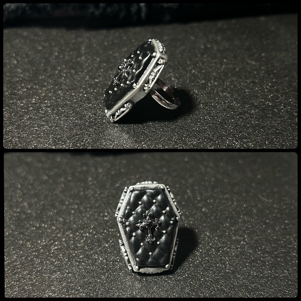 棺桶リング <タナトスブラック>