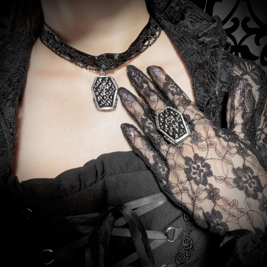 棺桶リング <タナトスブラック>