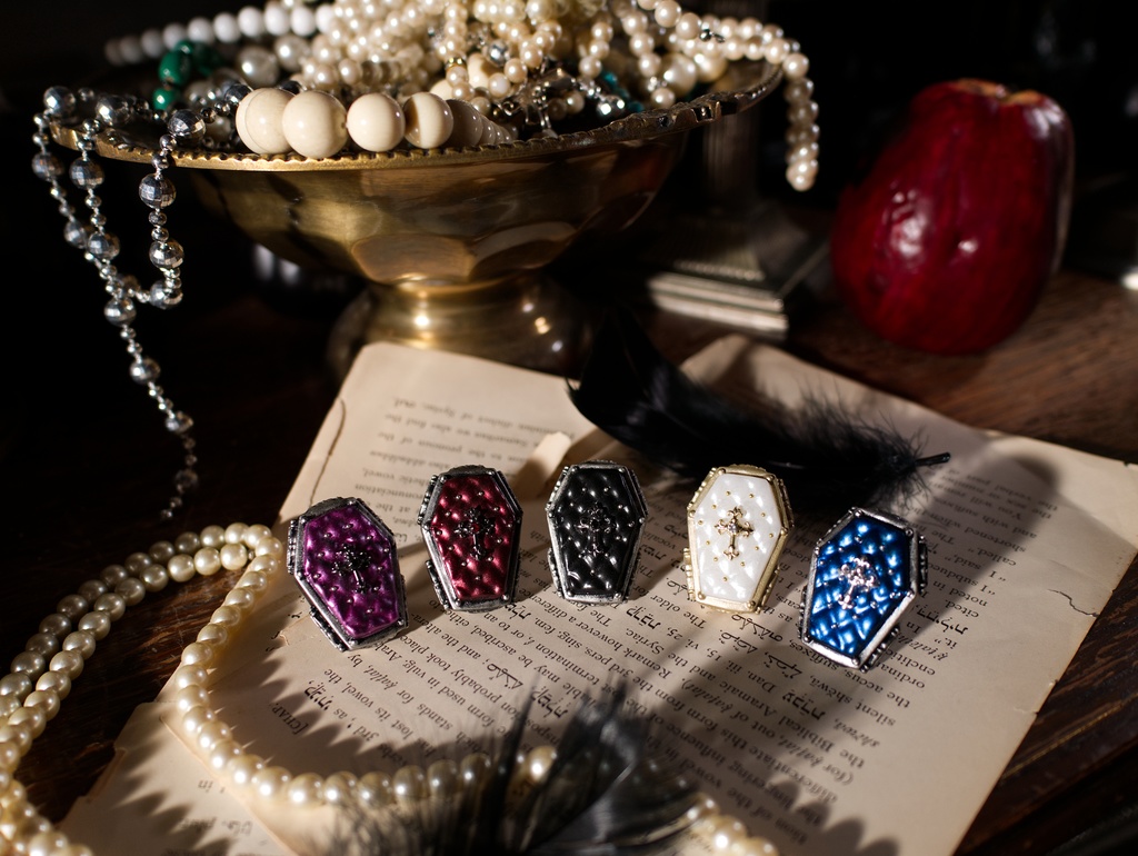 棺桶リング <タナトスブラック>