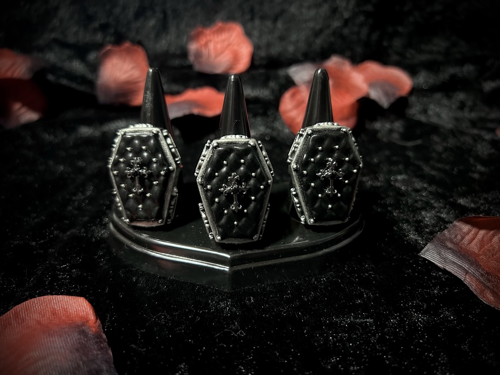 棺桶リング <タナトスブラック>