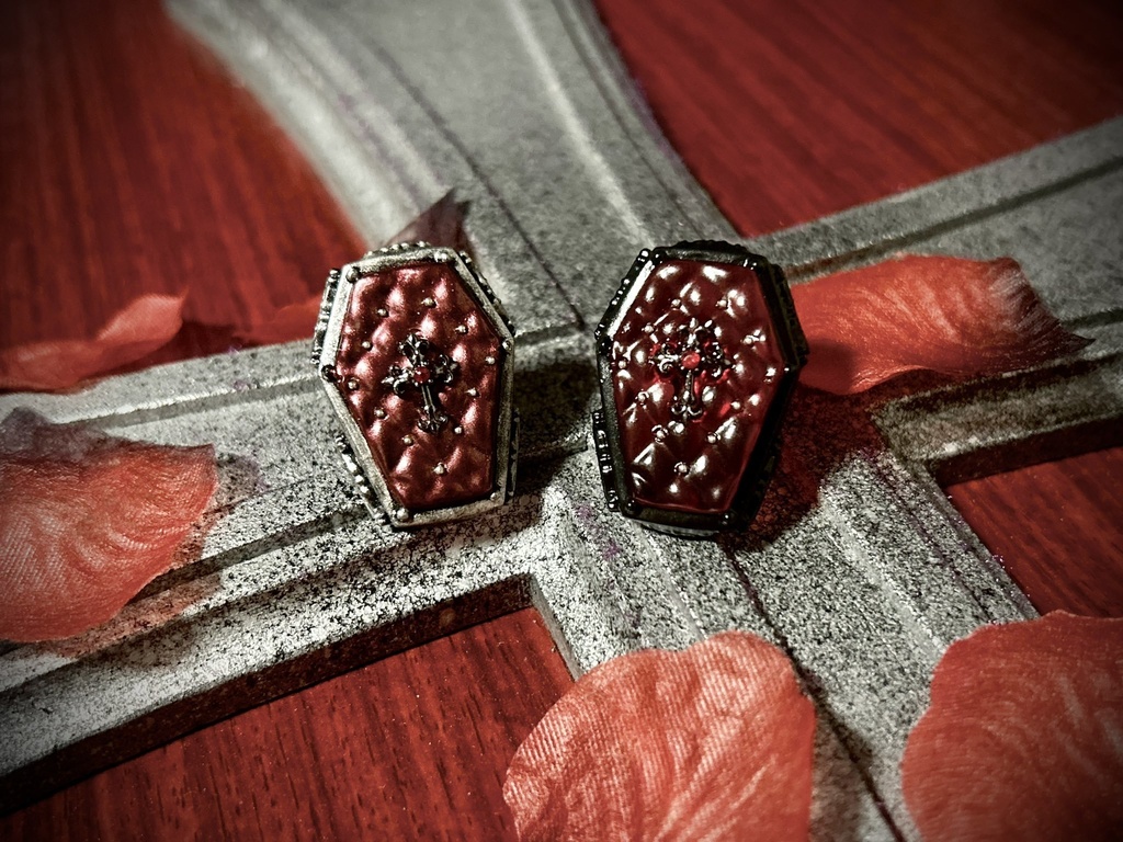 棺桶リング <ブラッディレッド>